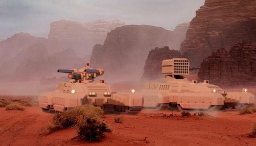 American Mecha Moltke Main Battle Tank