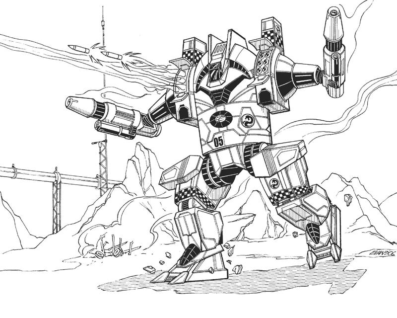 Crockett Battlemech Battletech