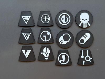 Kill Team Hierotek Circle Tokens