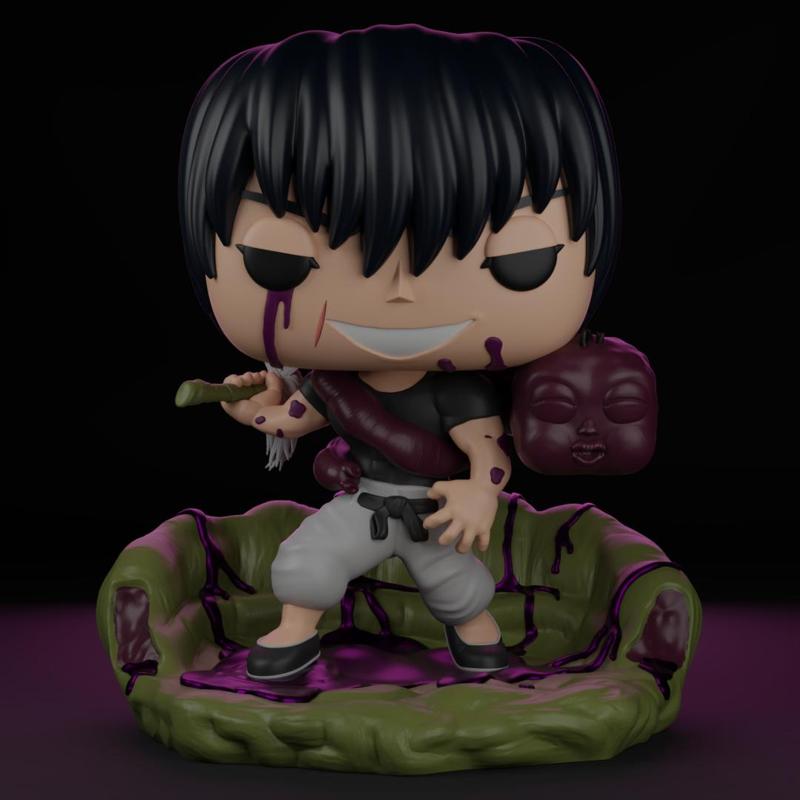 Jujutsu Kaisen Toji fushiguro funko POP fanart ~digital .stl files~.