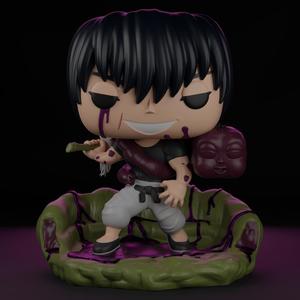 Jujutsu Kaisen Toji fushiguro funko POP fanart ~digital .stl files~.