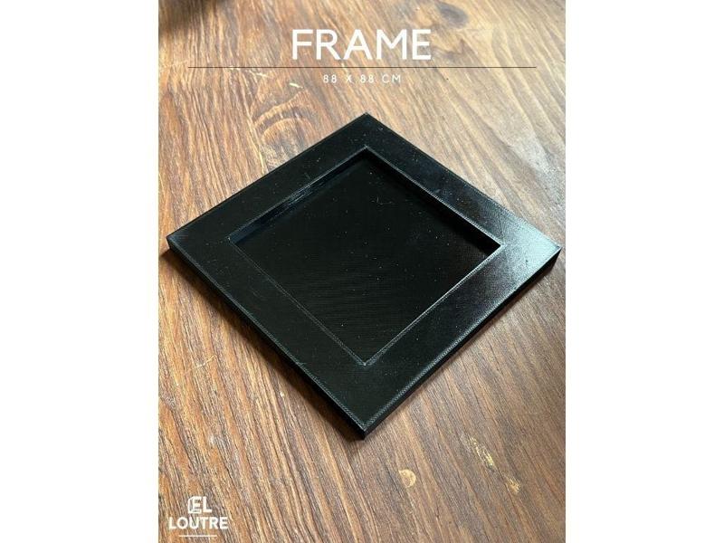 Frame 88x88 cm for every El Loutre city
