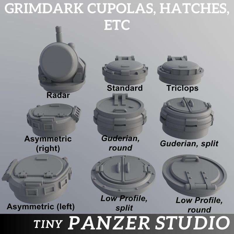 Cupolas, Hatches, etc for vehicles
