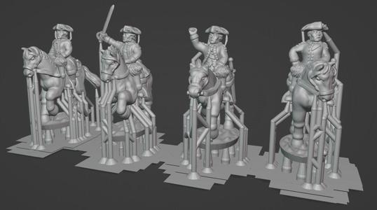 AWI British and Continental Commanders