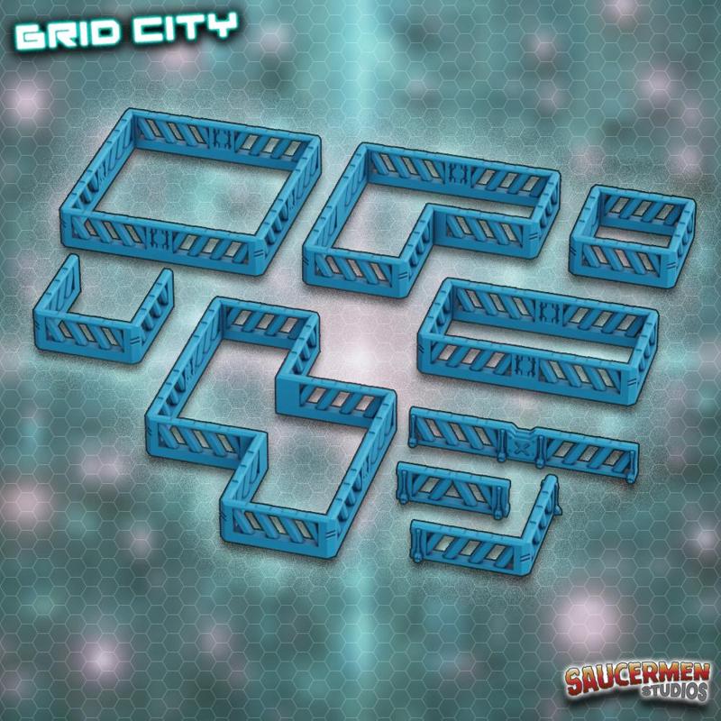 Grid City - Railings