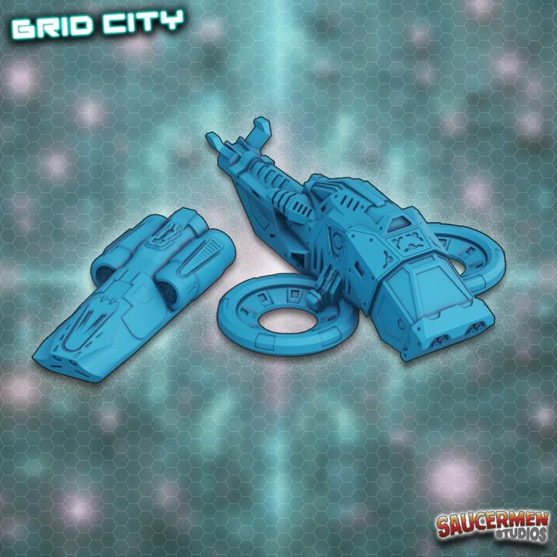 Grid City - Flying Vehicles