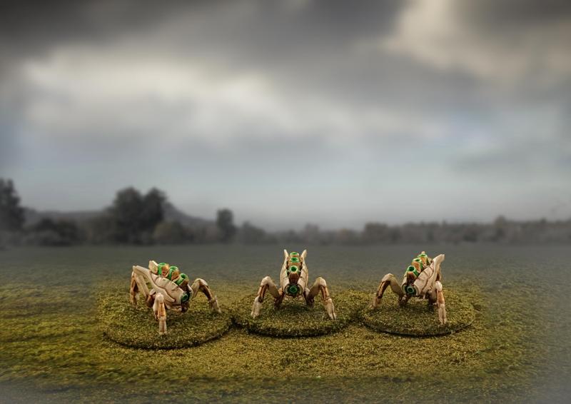 Martian Bombardier Drones