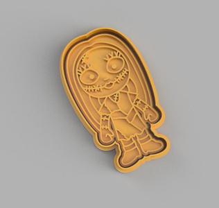 The Nightmare Before Christmas Sally cookie cutter