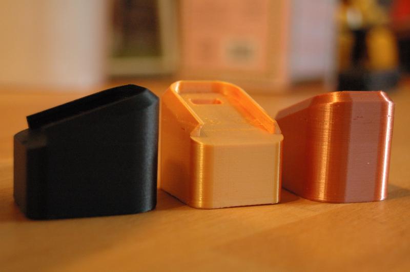 Glock charger extension (baseplate)