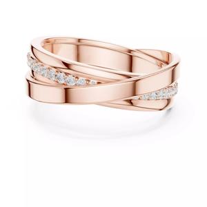 Round Diamond Twisted Engagement Signet Band 3DM STL Video