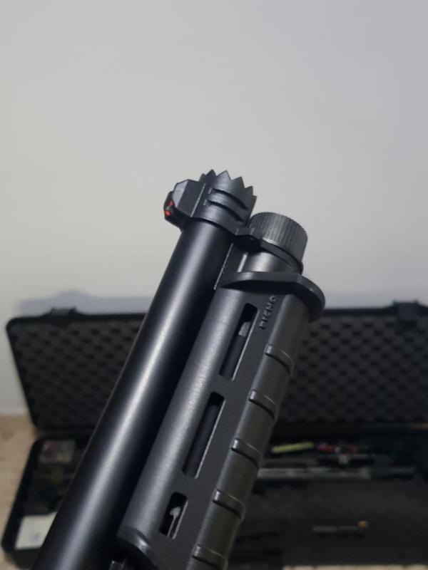 Front sight with muzzle for Breacher M870 tokyo marui