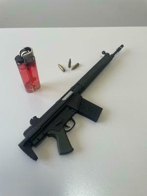 G3 ASSAULT RIFLE - UNDER FOLDER STOCK GUN