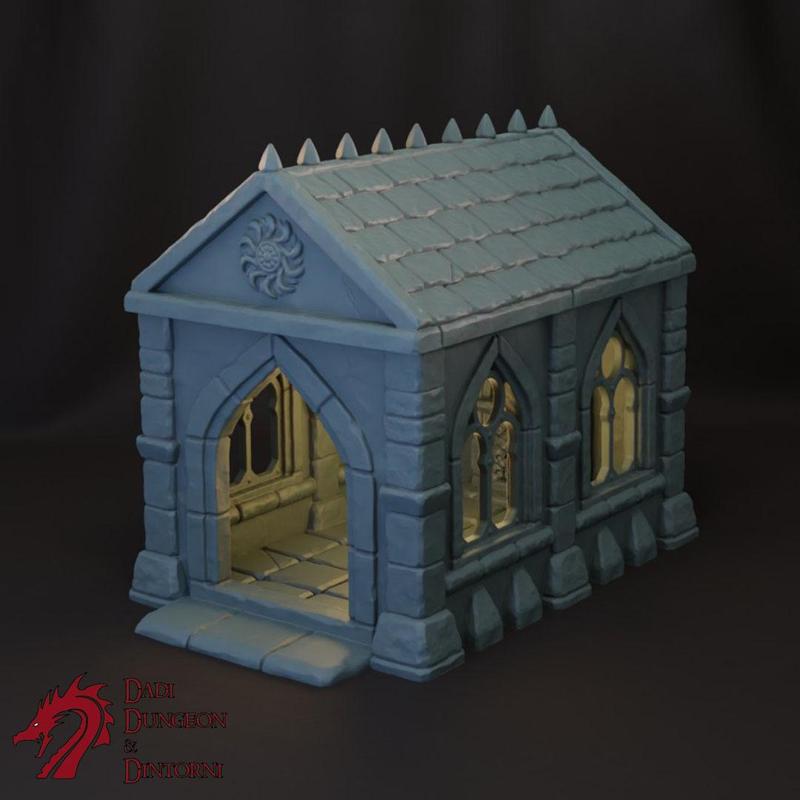 FREE Mordheim Mausoleum (The Ancient Graveyard Kickstarter)