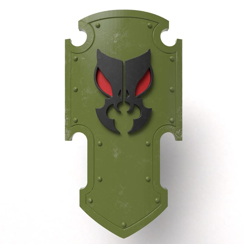 Mantis warriors relic shield
