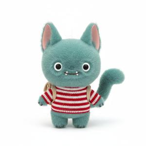 Labubu 2D Wall Art – Cute Cartoon Silhouette for Decoration (3D Printable)