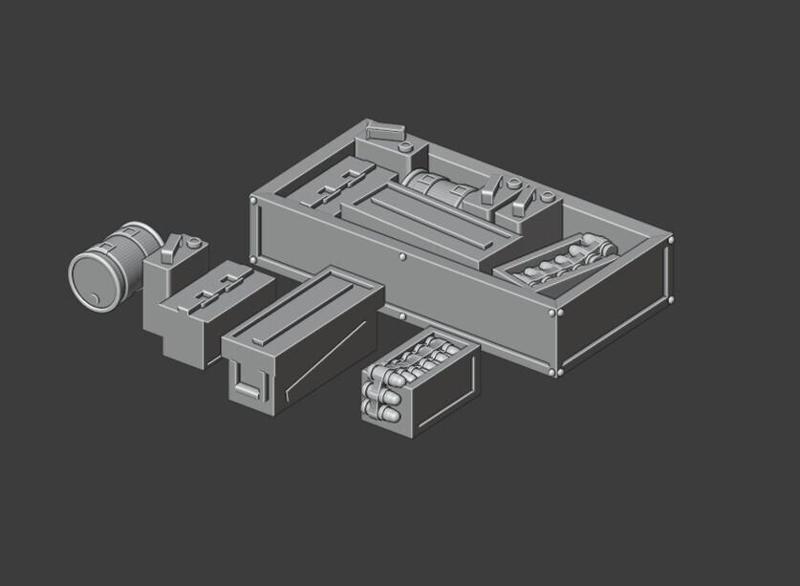 Septic trencher Stowage