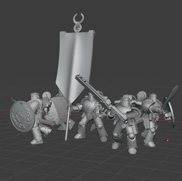 Iron Warriors Legion Command Squad