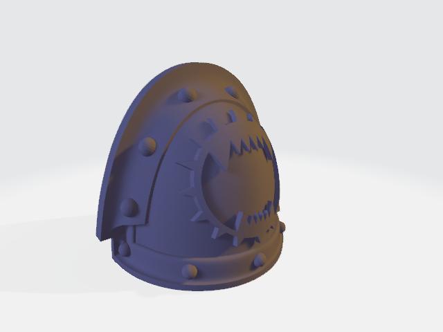 World Eater CSM Pauldron