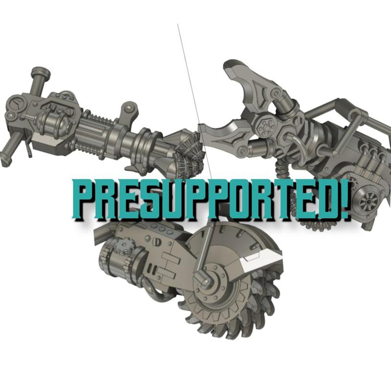 Acolyte Hybrid heavy weapon pack