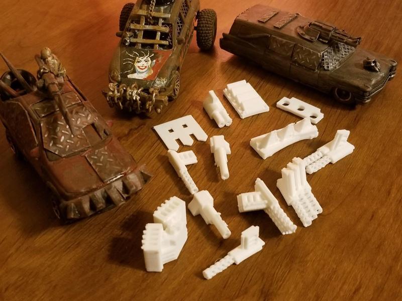 Gaslands Greebles #3 (Percussive Maintenance)