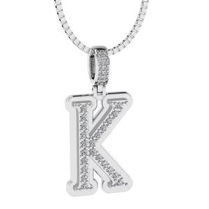 Alphabet Diamond pendant K