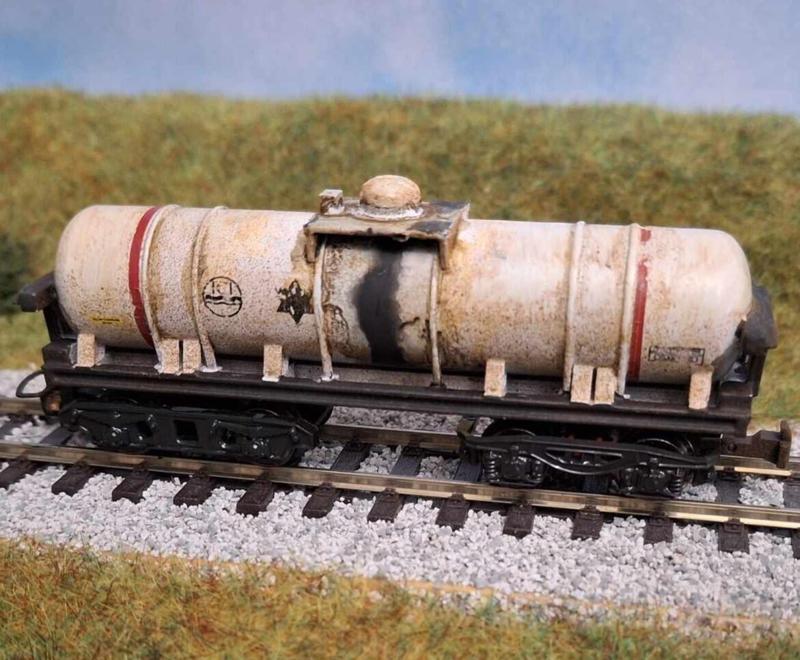TT:120 Bogie Chlorine Tank Wagon