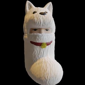 Watchdog Man - One Punch Man - Christmas Tree Ornament