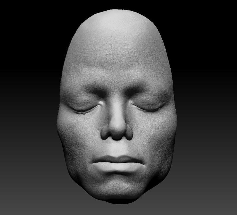 Michael Jackson Lifecast 3D Head Likeness MJ (Thriller, Smooth Criminal, Bad)