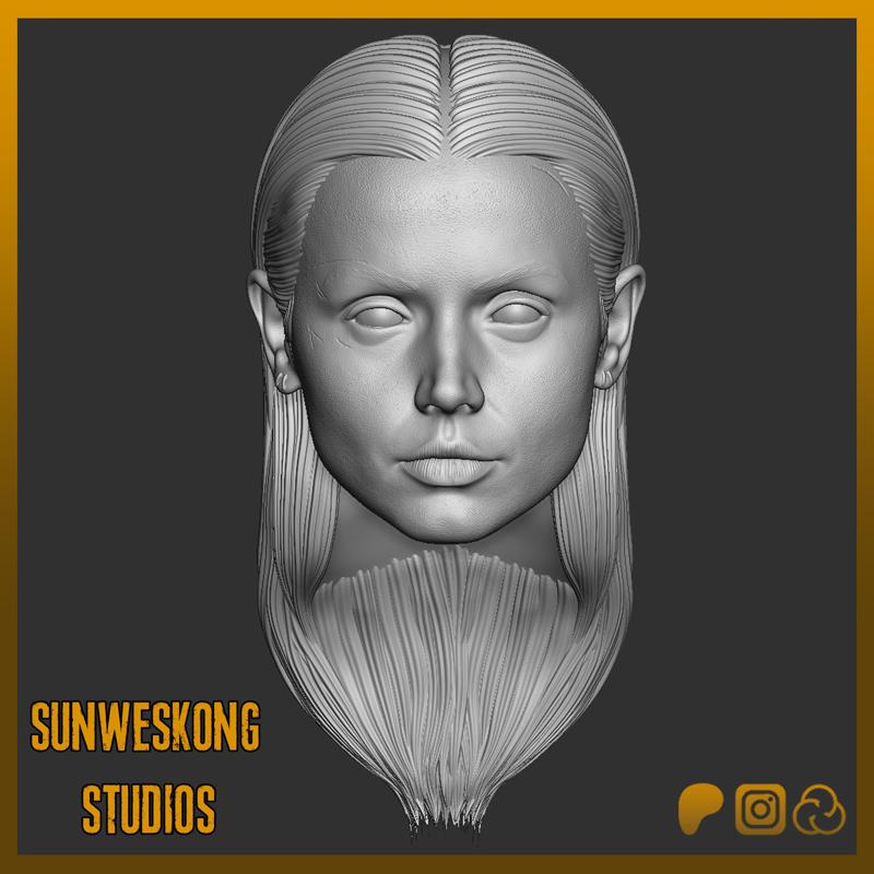 Eve Macarro "The Ballerina" Neutral Headsculpt Pack