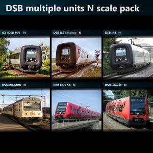 DSB multiple units N scale pack