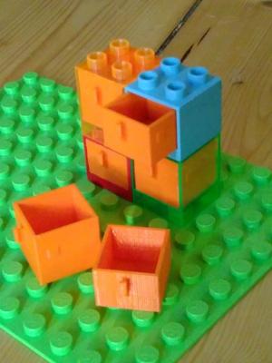 Duplo Drawer, also for Strictly Briks