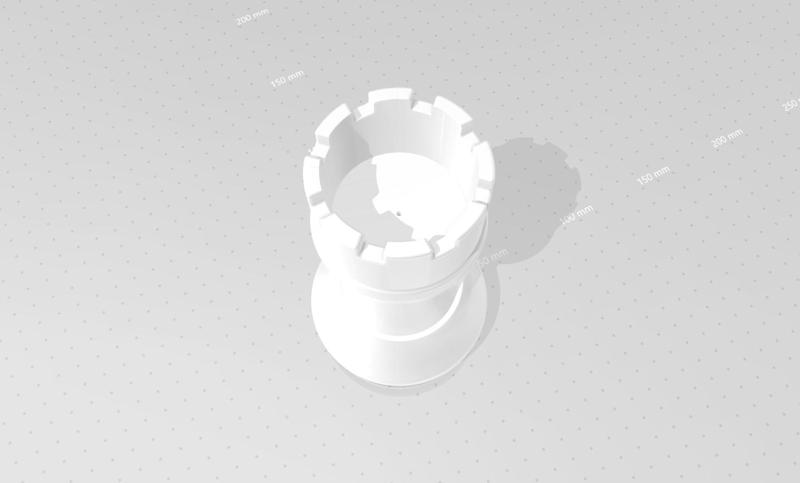 Chess tower - Planter - Maceta de torre de ajedrez