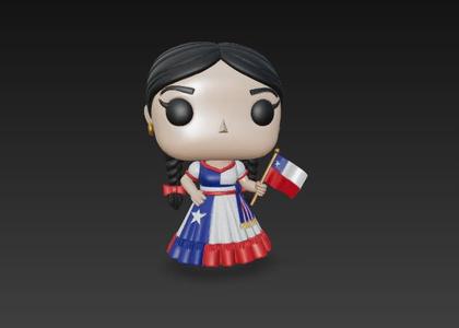 Funko Chinese Cueca Dancer - STL Model for 3D Printing