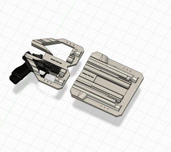 Springfield Echelon TLR-1 HLX Split Mold with TrimJigg