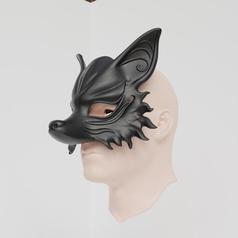 Fox  Mask 3D for Cosplay