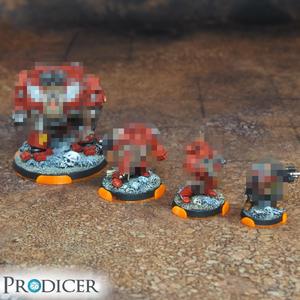 Round base squad - unit marker bundle by PRODICER