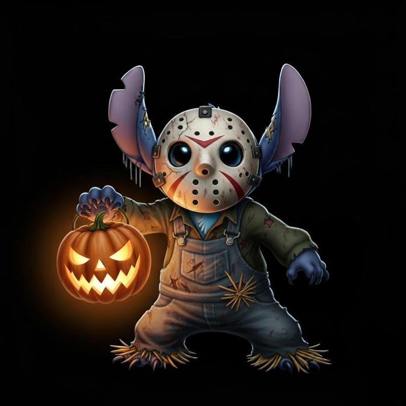 🎃 Stitch Halloween Edition – 3D Printable STL 🎃