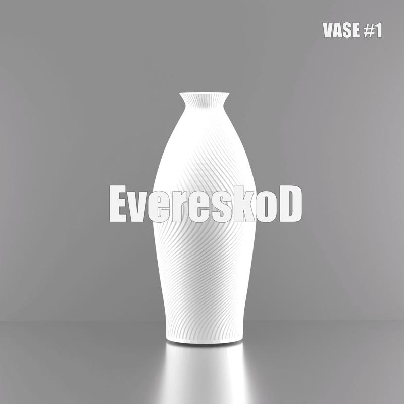 Vase for flowers and home decoration #1