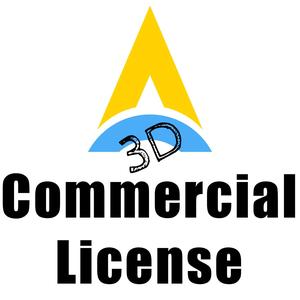 📜 Commercial License – Ali 3D Print