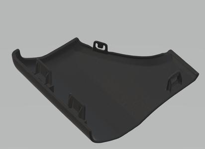 Mitsubishi Eclipse Cross 2022-24 Rear Molding 7400A716 (Black, Right Lower)