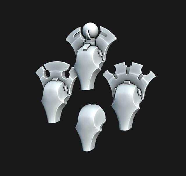 Featureless Space Undead Heads