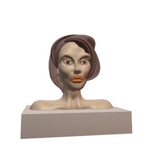 WOMAN  HAIRSTYLES bust