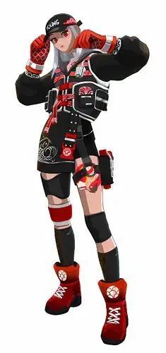 Koi Chigusa Low Poly