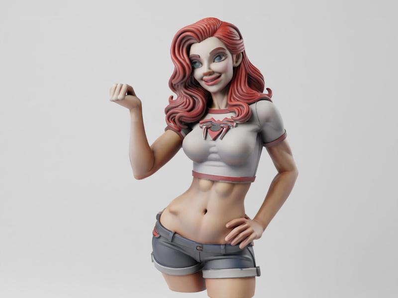 Mary Jane Female Bust