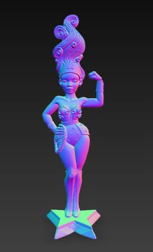 DC Wonder Woman Ivory