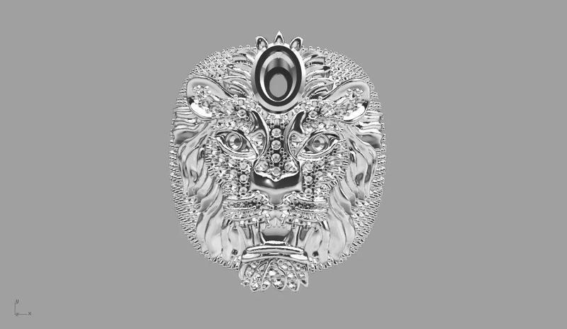 lion ring