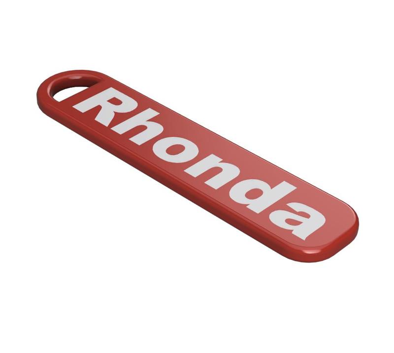 Rhonda Keychain