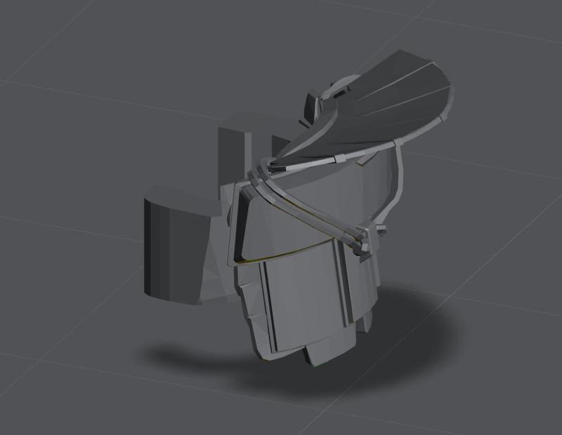 Halo Mega Construx/bloks Yoroi Shoulder First movement.