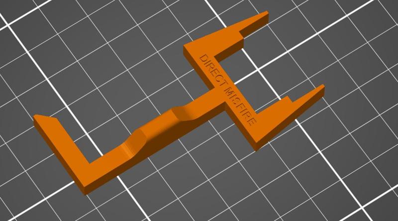 Kings of War 1 inch measuring and place holder tool