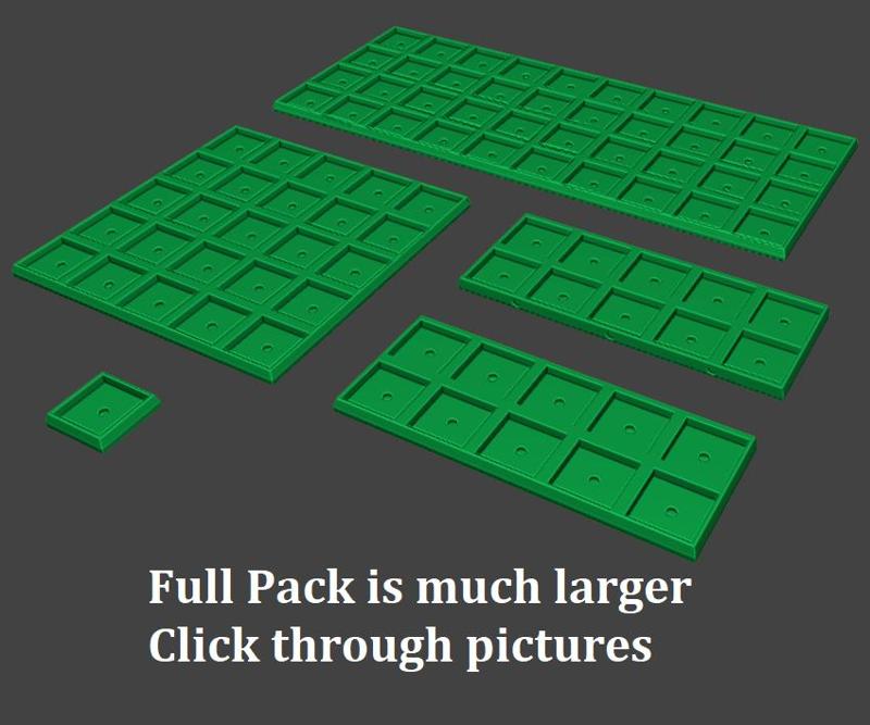 Ultimate Movement Tray Set Converter from 20mm to 25mm